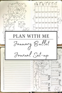 Plan With Me January 2022 Bullet Journal Theme Set Up The Hobby Scheme