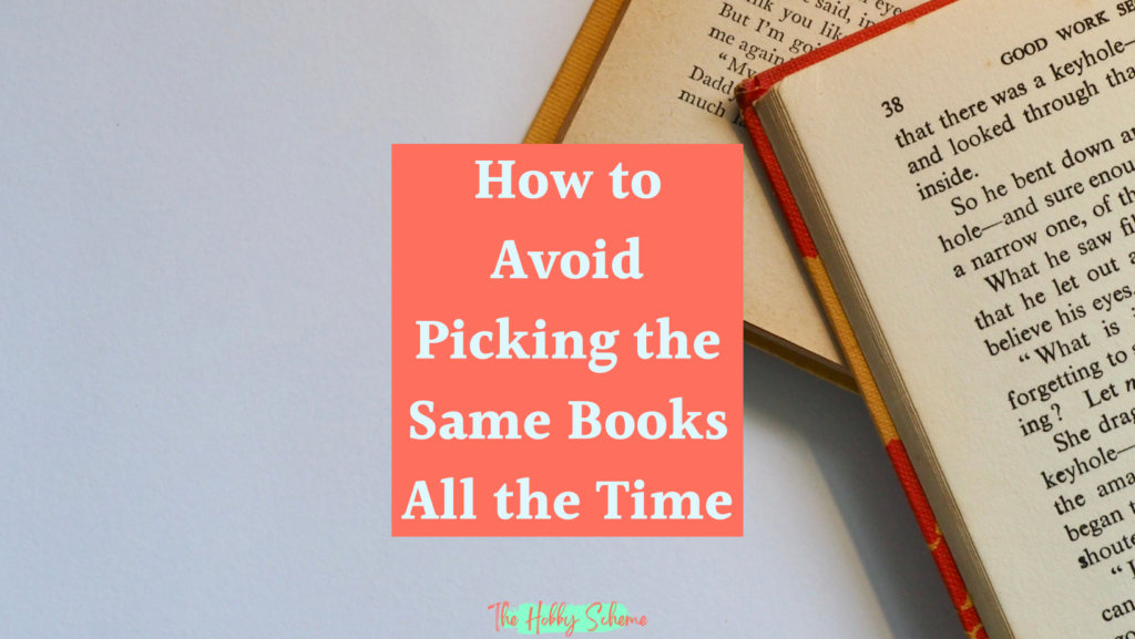 avoid picking the same books