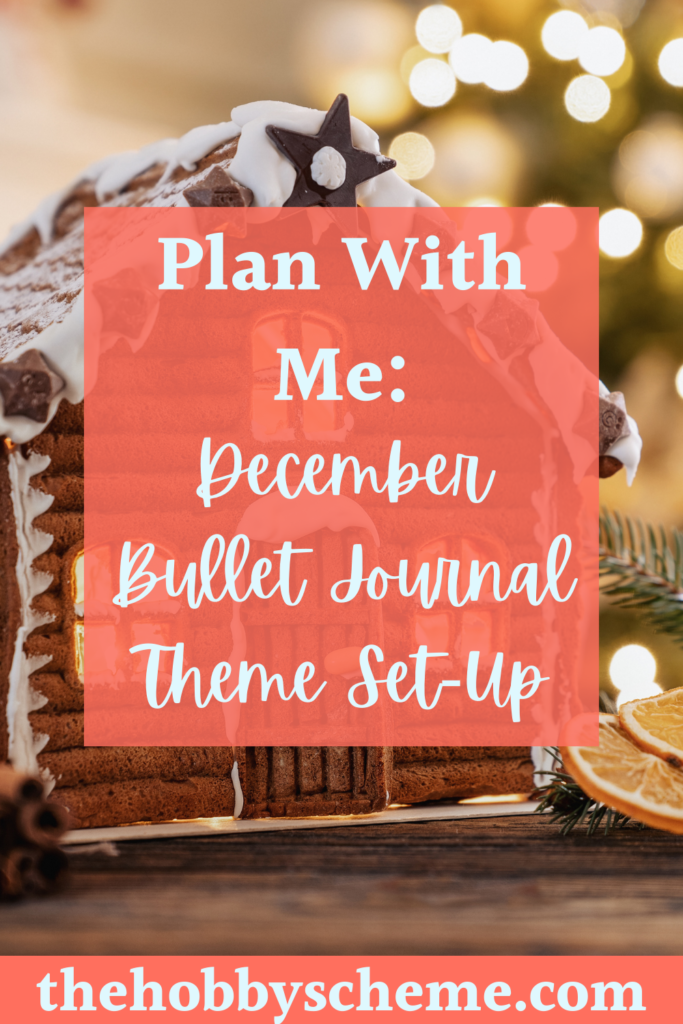 December bullet journal theme