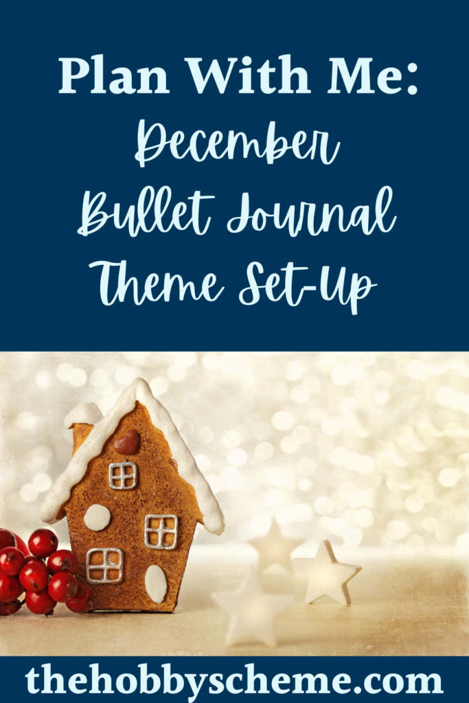 December bullet journal theme