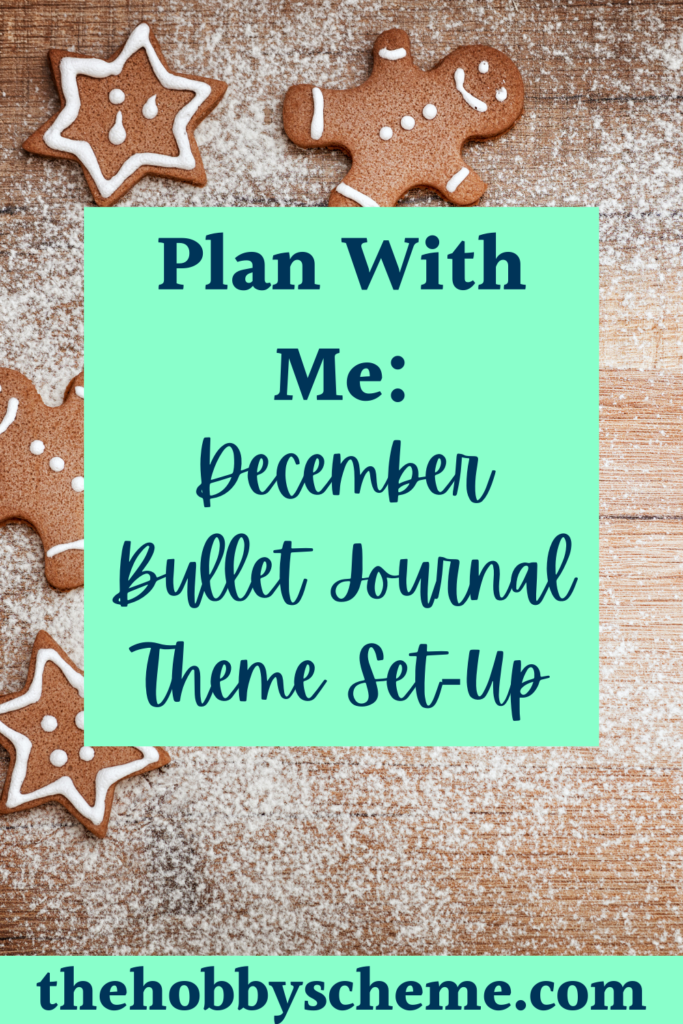 December bullet journal theme