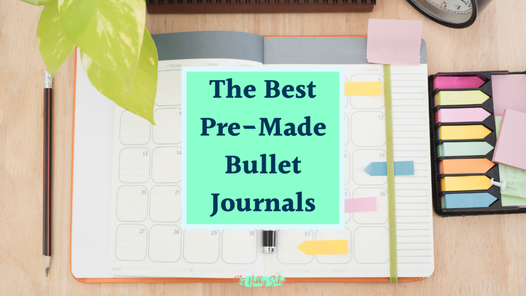 Pre-made bullet journals / planners