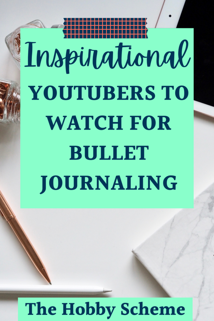 YouTubers for Bullet Journaling