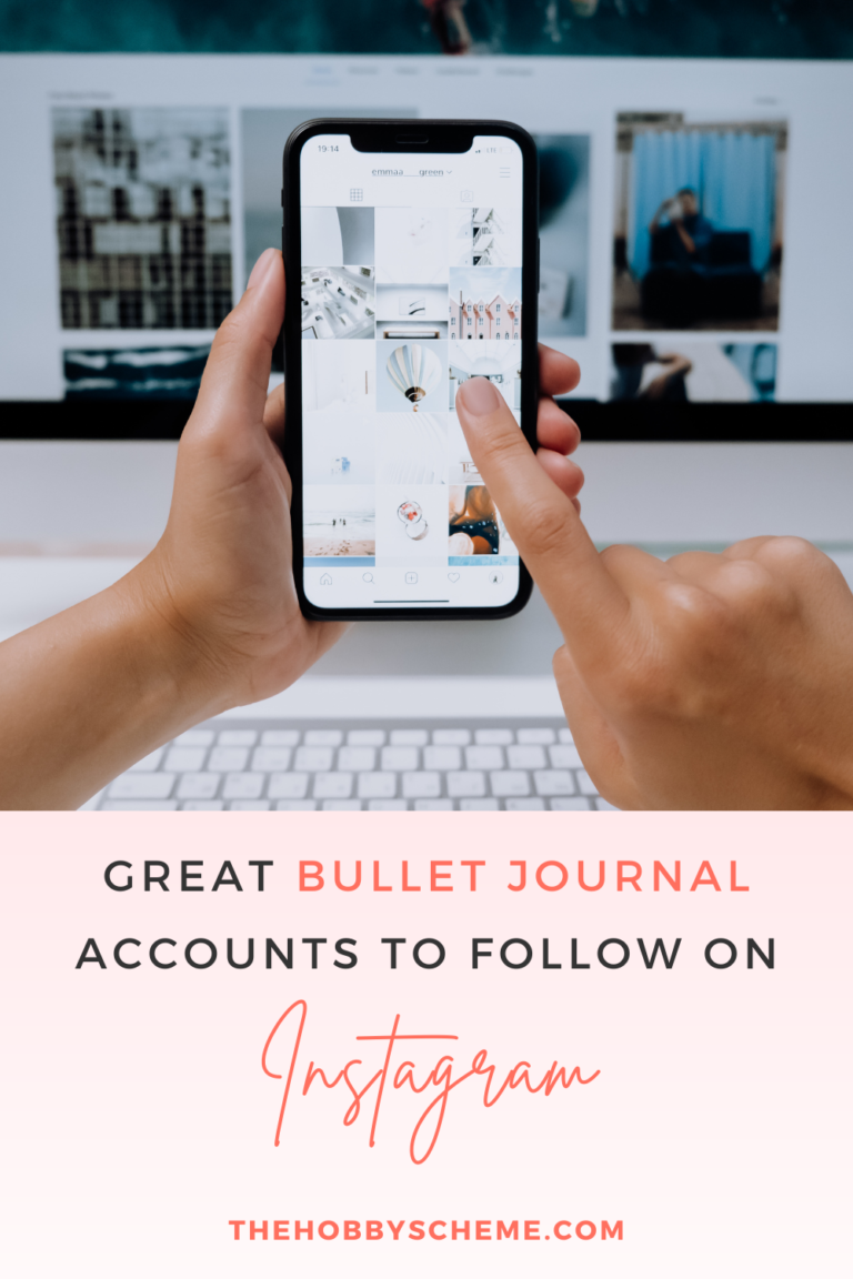 14 Great Bullet Journal Accounts to Follow on Instagram - The Hobby Scheme