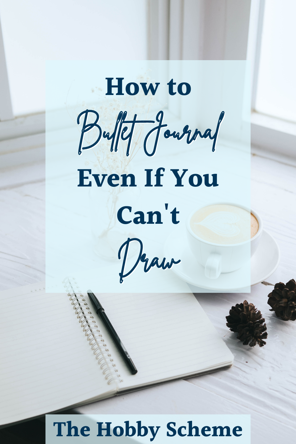 how to bullet journal even if you can't draw